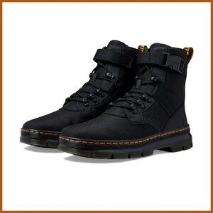 Combat Boots with Utility-Inspired Design and Lightweight Construction